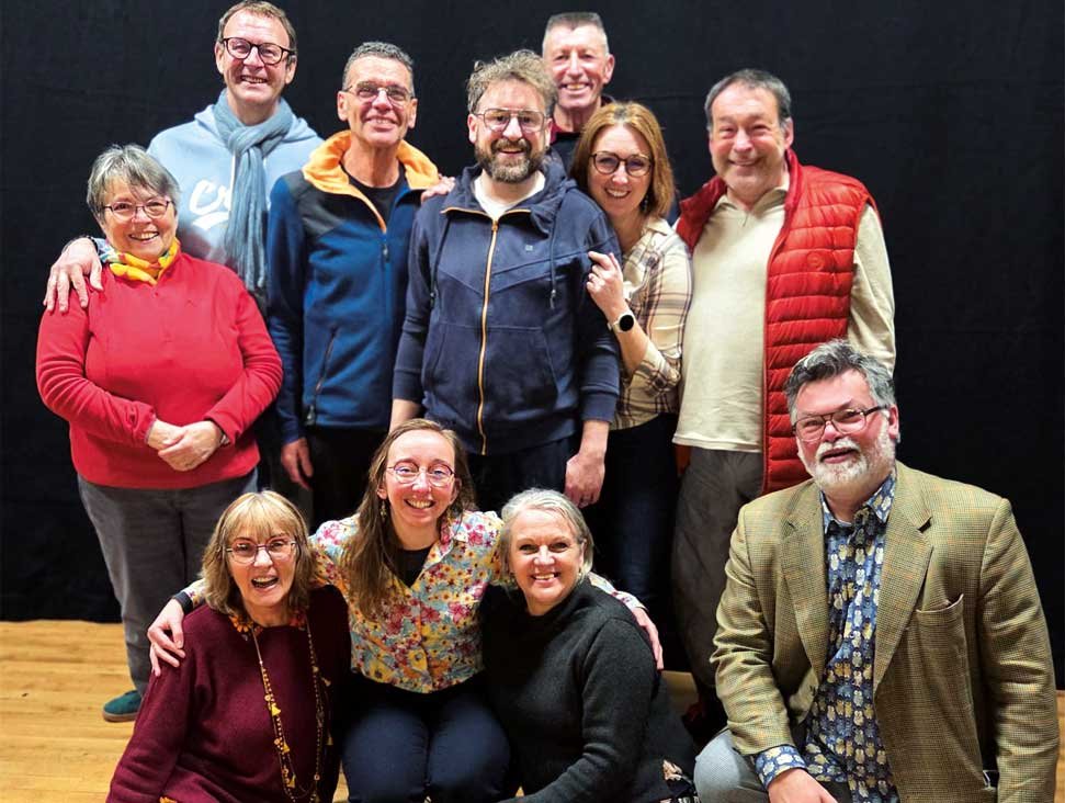 Photo de toute l'équipe des chantiounes