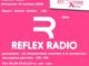 affiche "reflex radio" sur fond rose